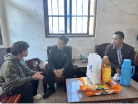 传祝福 暖民心 驻梅陇镇帮镇扶村工作队开展春节走访慰问系列活动