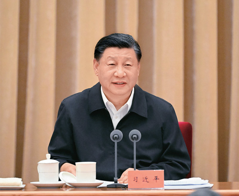 2023年7月17日至18日，全国生态环境保护大会在北京召开。中共中央总书记、国家主席、中央军委主席习近平出席会议并发表重要讲话。图片来源：新华网