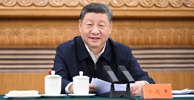 习近平：促进民营经济健康发展、高质量发展