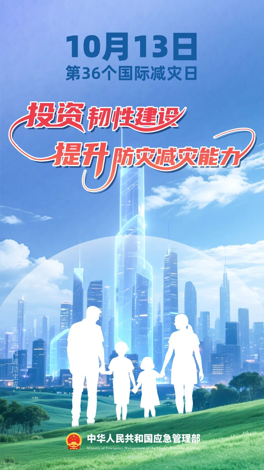 第36个国际减灾日来了！