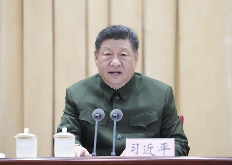 4月8日上午，全军高级干部培训班在国防大学开班。中共中央总书记、国家主席、中央军委主席习近平出席开班式并发表重要讲话。