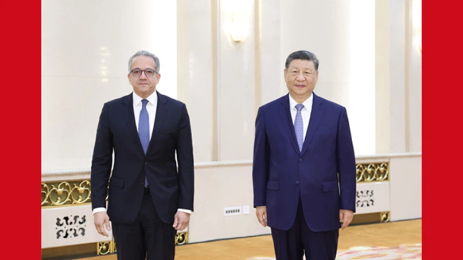 习近平会见联合国教科文组织总干事阿纳尼