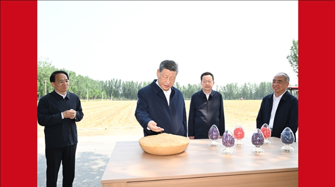 习近平在山东德州考察
