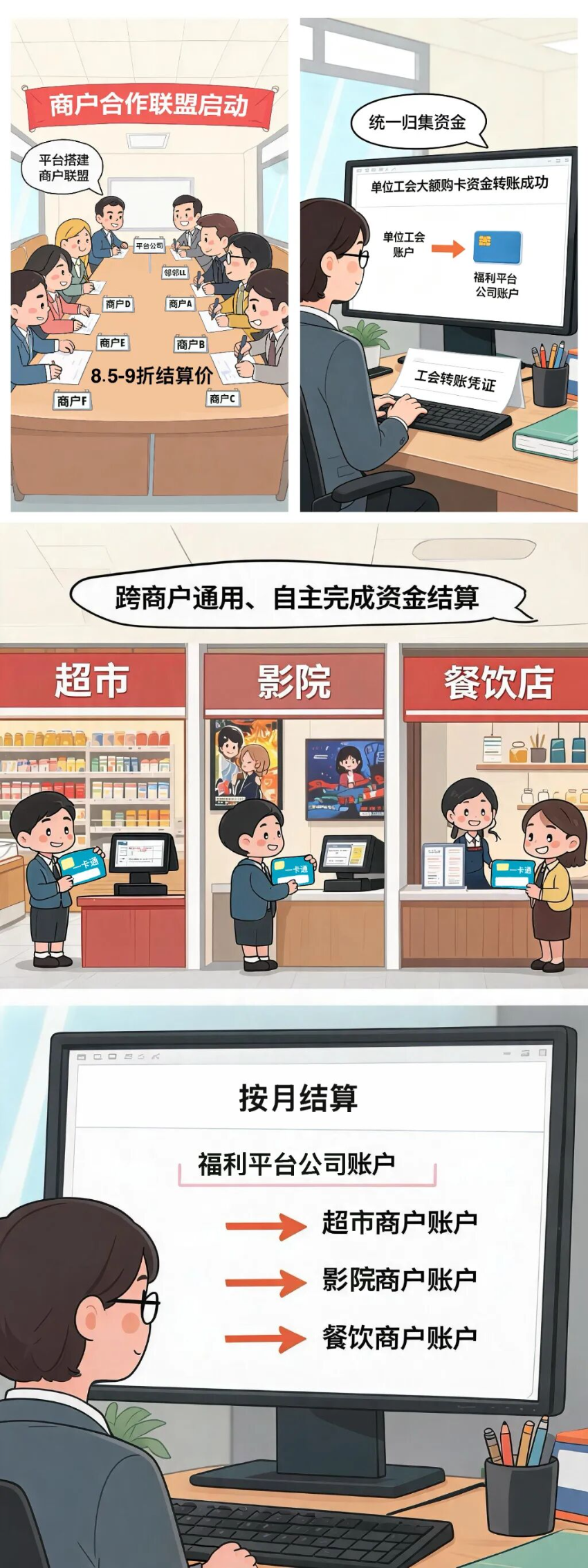 防范非法支付活动丨①“暖心”福利变“闹心”，警惕工会福利卡隐患