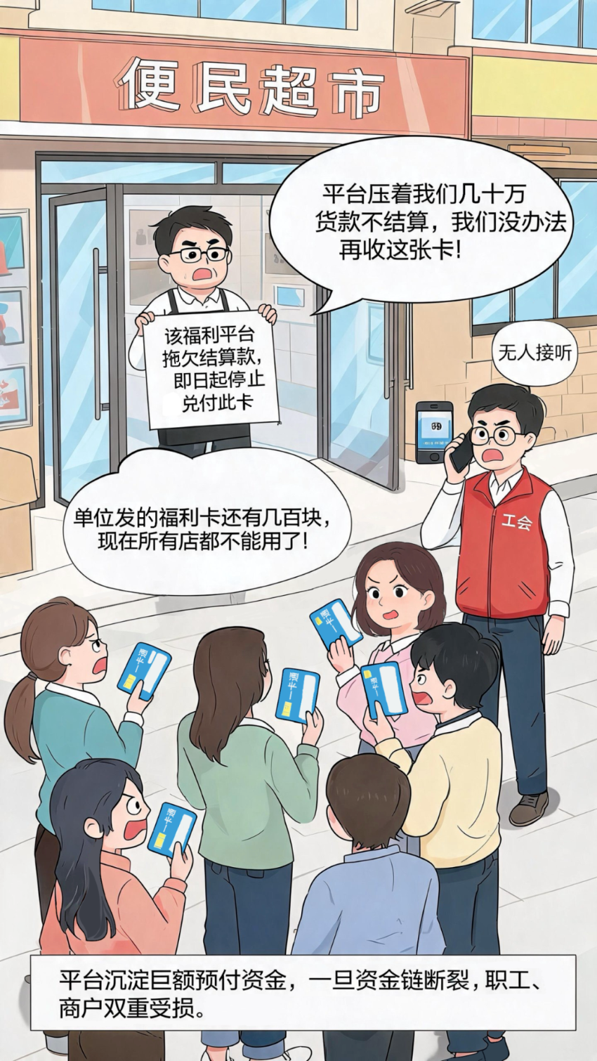 防范非法支付活动丨①“暖心”福利变“闹心”，警惕工会福利卡隐患