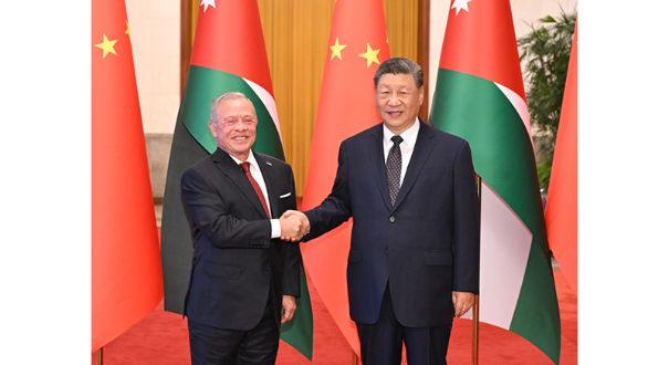 习近平同约旦国王阿卜杜拉二世会谈