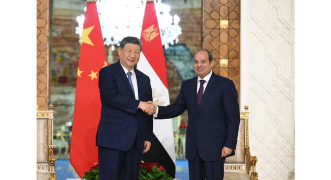 习近平同埃及总统塞西会谈